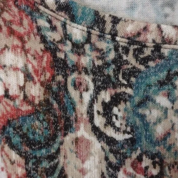 4X Catherines lightweight sweater knit top - Picture 4 of 5